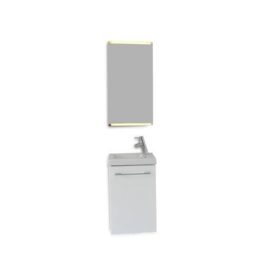 Quadro Cangas servantskap med speilskap 40 cm slim