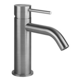 Gessi 316 Flessa servantbatteri, produktbilde børstet stål