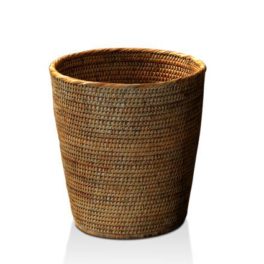 Decor-Walther-Basket-PK-papirkurv-i-rotting,-produktbilde-mørk-rotting
