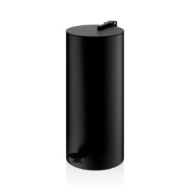Decor-Walther-Bin-3-pedalbøtte,-produktbilde-sort-matt