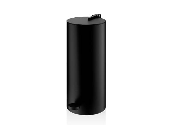 Decor-Walther-Bin-3-pedalbøtte,-produktbilde-sort-matt