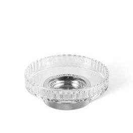 Decor-Walther-Club-STS-såpeholder-med-glass,-produktbilde-krom