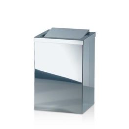 Decor-Walther-DW-113-papirkurv,-produktbilde-blankpolert-rustfritt-stål
