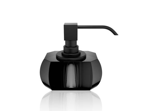 Decor Walther KR SSP såpedispenser i antrasitt krystall - sort matt dispenser, produktbilde