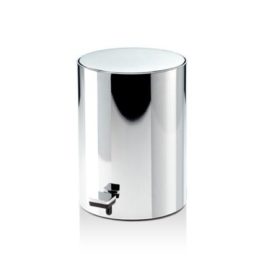 Decor-Walther-TE-50-pedalbøtte-i-stål,-produktbilde-krom
