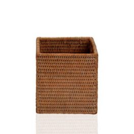 Decor-Walther-BOD-kurv-i-håndvevd-rotting---14-x-14-cm,-produktbilde-mørk-rotting