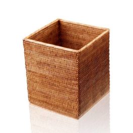 Decor-Walther-Basket-QK-papirkurv-i-håndvevd-rotting,-produktbilde-mørk-rotting