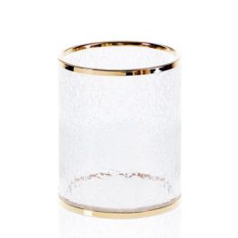 Decor-Walther-Crack-AB-papirkurv-i-krakelert-glass,-produktbilde-gull-dekorring