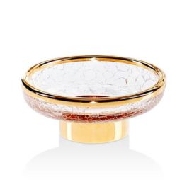 Decor Walther Crack STS såpeholder i krakelert glass