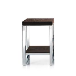 Decor Walther Wood HM krakk i heltre - 30 x 30 cm, produktbilde mørk ask