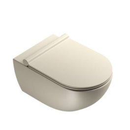 Catalano-Sfera-54-Newflush-grå-matt-veggtoalett-inkl.-softclose-sete,-produktbilde
