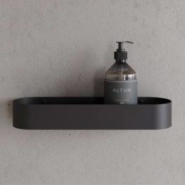 Copenhagen Bath CB100 sort dusjhylle, produktbilde