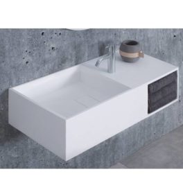 Copenhagen Bath Søndersø 80 servant, produktbilde venstre