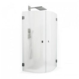 Macro Grace Rund 90 x 90 Krom/Ice - Billigkroken, produktbilde