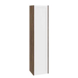 Dansani YOU høyskap 40 cm hvit/brun eik, produktbilde