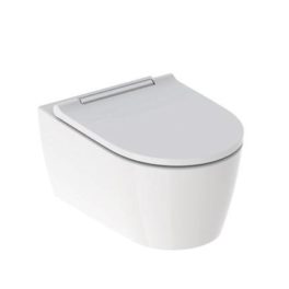 Geberit One veggtoalett med Turboflush, produktbilde krom