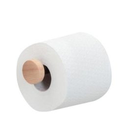 Sem Reserverullholder, matt svart og eik, produktbilde