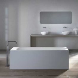 Copenhagen Bath SQ1 firkantet badekar, produktbilde