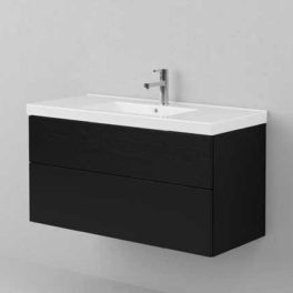 INR Viskan Solid med servant - 100, produktbilde black oak