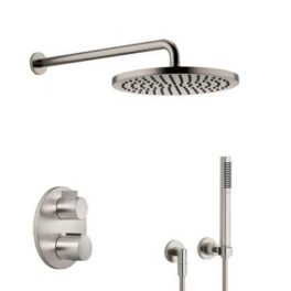 Dornbracht Tara komplett dusjsystem - platinum matt, produktbilde