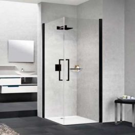 Novellini Young 2.0 2G sort venstre, produktbilde